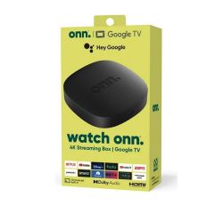 Google Tv Watch Onn 4K Streaming Box