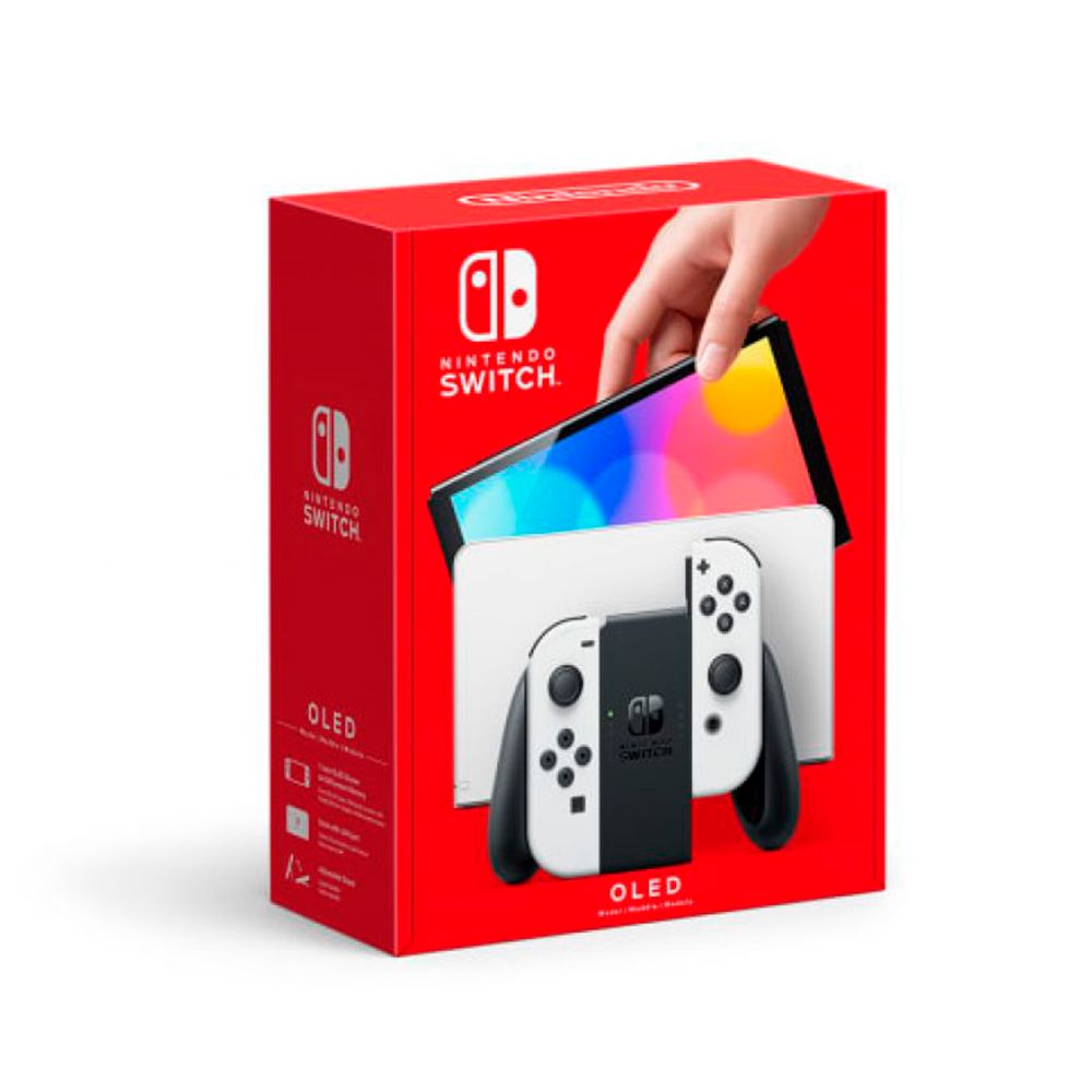 Consola Nintendo Switch Oled 64Gb Blanca i3
