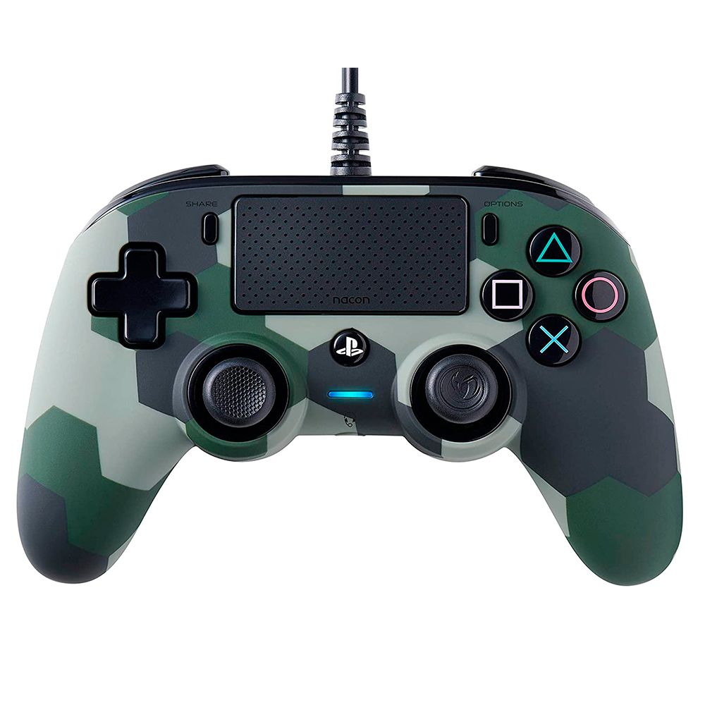 Joystick Ps4 Nacon Green Camo Wired Compact i3