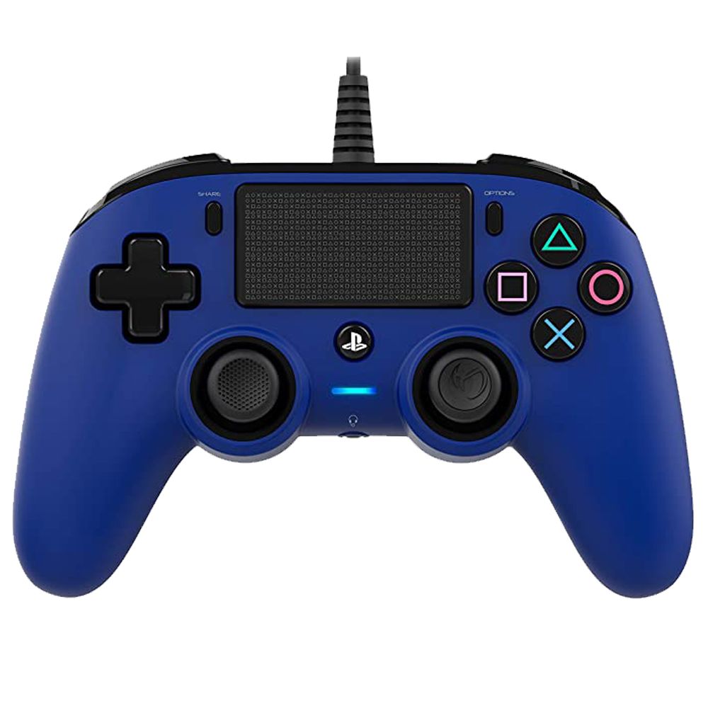 Joystick Ps4 Nacon Blue Wired Compact i3