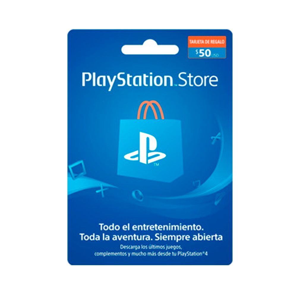 Playstation 4 Tarjeta Wallet Usd 50 Gift / Psn Plus / Monedero i3